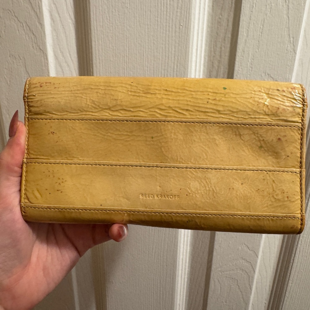 Reed Krakoff Yellow Leather Wallet - Picture 2 of 7